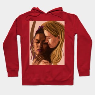 Amanita & Nomi (Sense 8) digital painting Hoodie